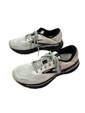 Brooks Adrenaline GTS 22 Running Shoes Sneakers Womens 8 Medium B Gray Pink